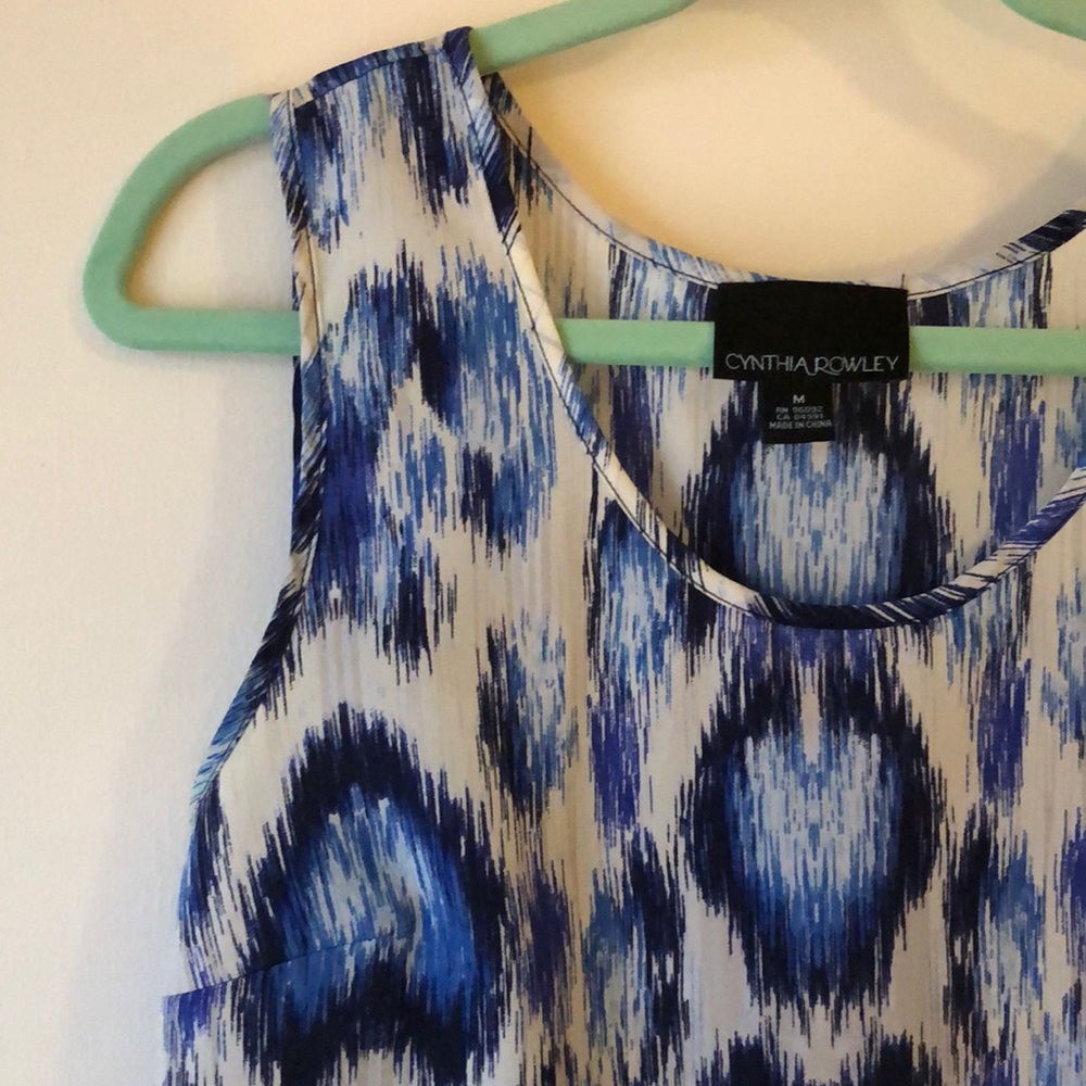 Cynthia Rowley sleeveless blouse